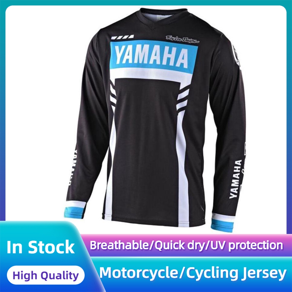 YAMAHA Long Sleeve Motocross Cycling Jersey TLD GP Downhill MTB
