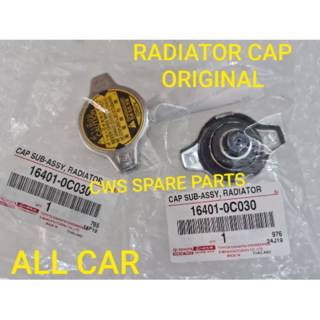 ORIGINAL TOYOTA PERODUA MYVI ALZA NCP42 NCP93 CAMRY ALTIS VIOS RADIATOR