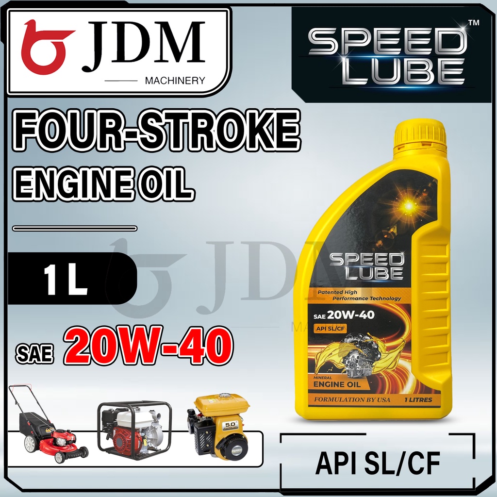 JDM Speed Lube Engine Oil 20W40 For Engine Water Pump,Petrol Engine