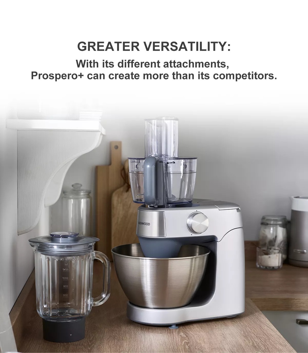 Kenwood Prospero Plus Kitchen Machine KHC29.J0SI Stand Mixer Food