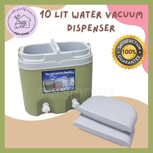 10 Litres Water Cooler / Ice box Thermos Double Compartment Shopee
