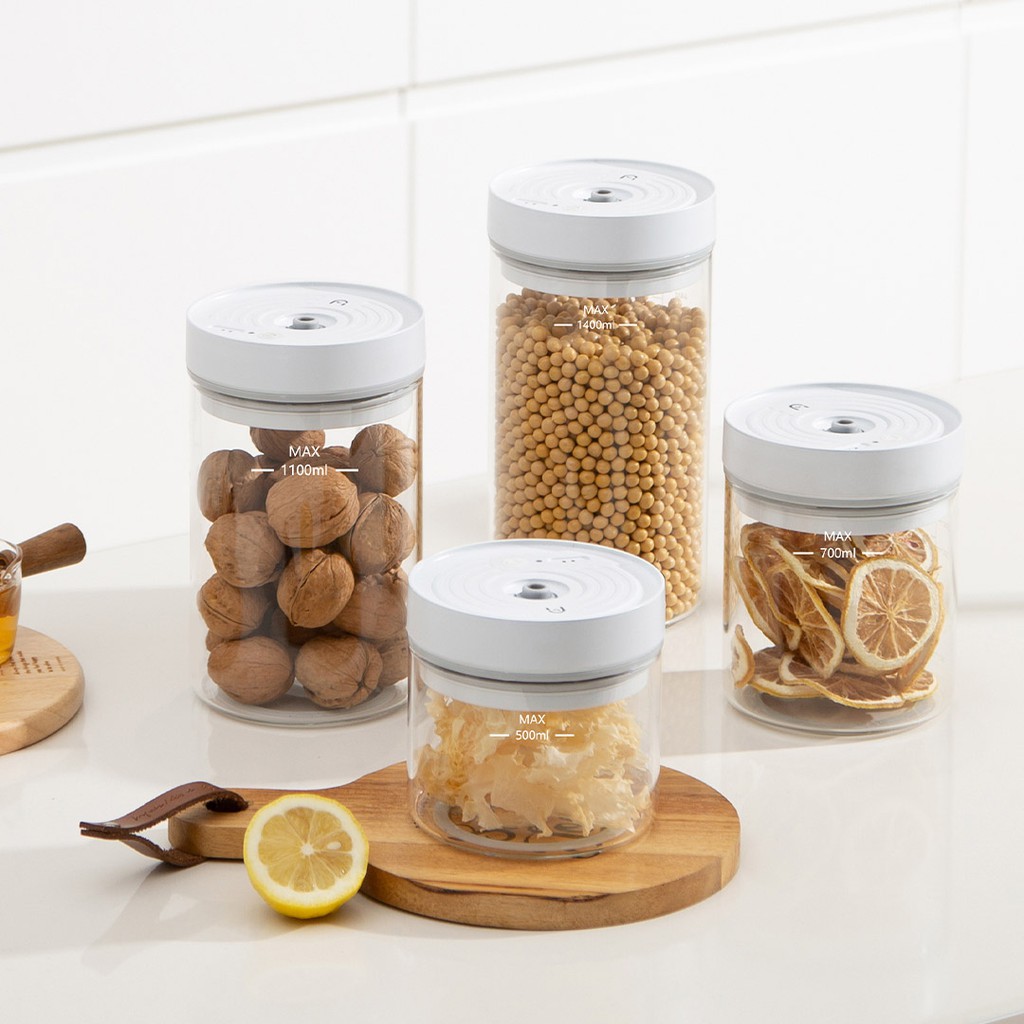 Smart auto Vacuum Coffee beans Storage BUD BV30 Automatic Vacuum