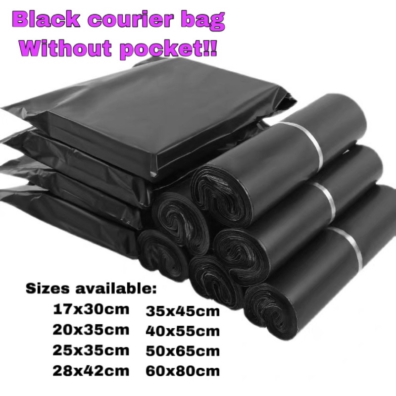High Quality Courier Bag / Black Colour Courier Bag / Bag Parcel