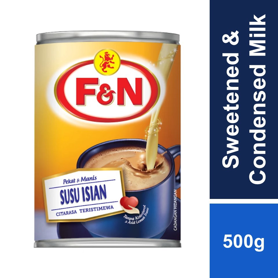 F&N Sweetened & Condensed Filled Milk 500g Shopee Malaysia