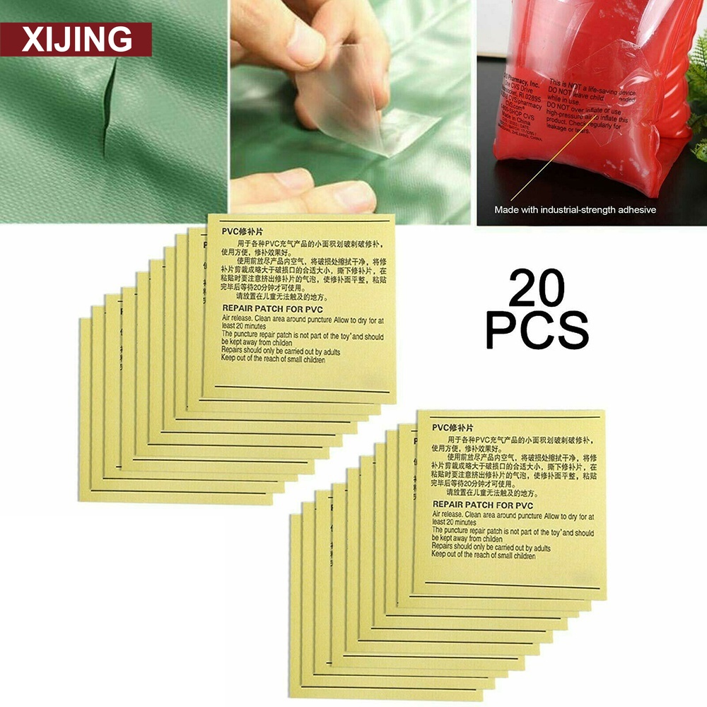 XJ20pcs/set Inflatable Hot Tub Swimming Pool Puncture Repair Patch