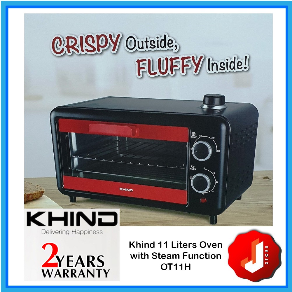 Khind 11 liters Electric Oven with Special Steam Function OT11H