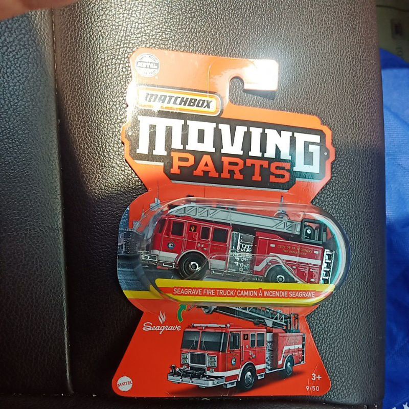 Seagrave Fire Truck/Camion A Incendie Seagrave Matchbox Moving Parts