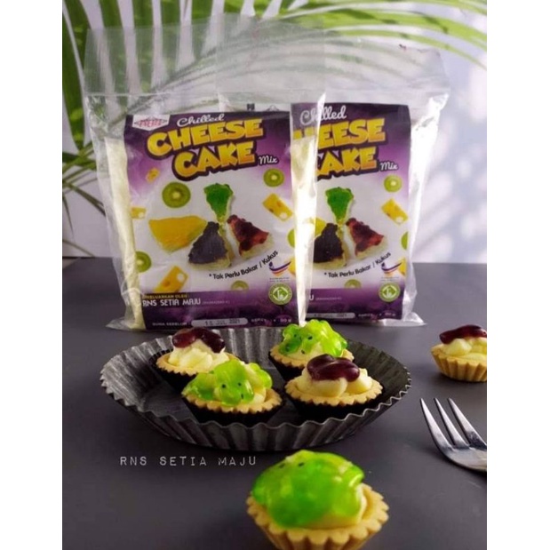 CHILLED CHEESE CAKE MIX 200G FREE TOPPING Shopee Malaysia