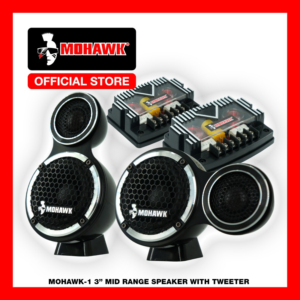 MOHAWK Car Audio 21M13.1 1SERIES 3 inch Full Range Speaker with