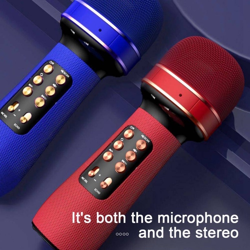[Original] Wster Mic WS898 Karaoke Portable Bluetooth Wireless