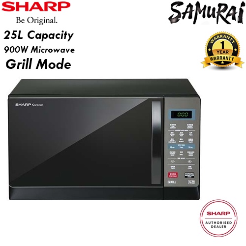 SHARP MIRROR MICROWAVE OVEN WITH GRILL 25L R607EK Shopee Malaysia