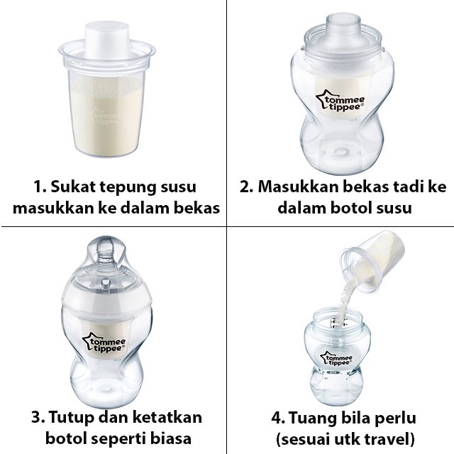 Tommee Tippee Milk Powder Dispenser (single unit loose pack) Shopee