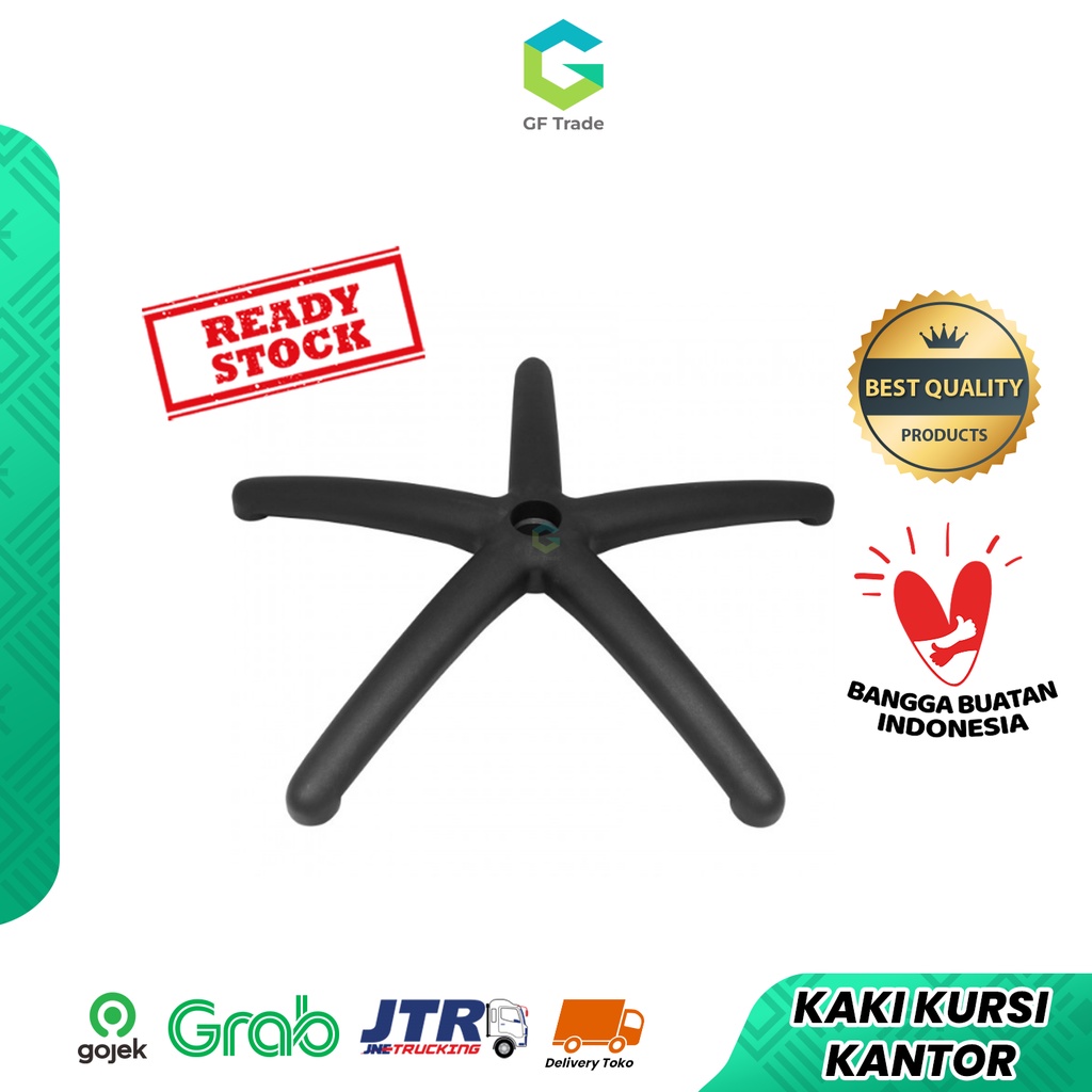 320 Nylon Office Chair Legs Without Wheels (New) Shopee Malaysia