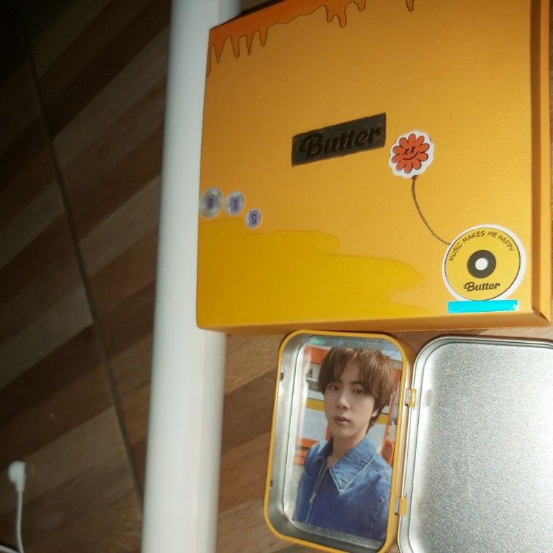 Bts BUTTER ALBUM cream unsealed Shopee Malaysia