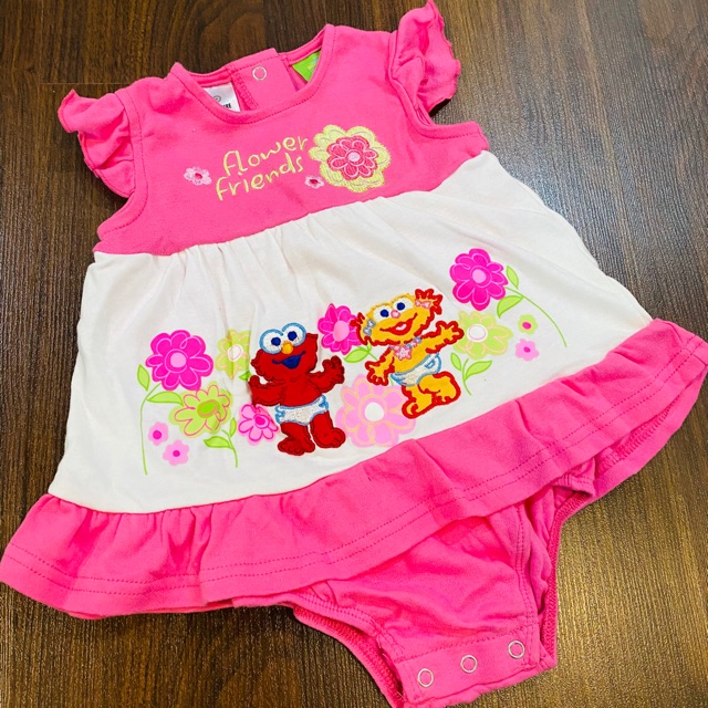 🔥Ready Stock🔥Elmo Baby Romper Dress baby girl romper Shopee Malaysia