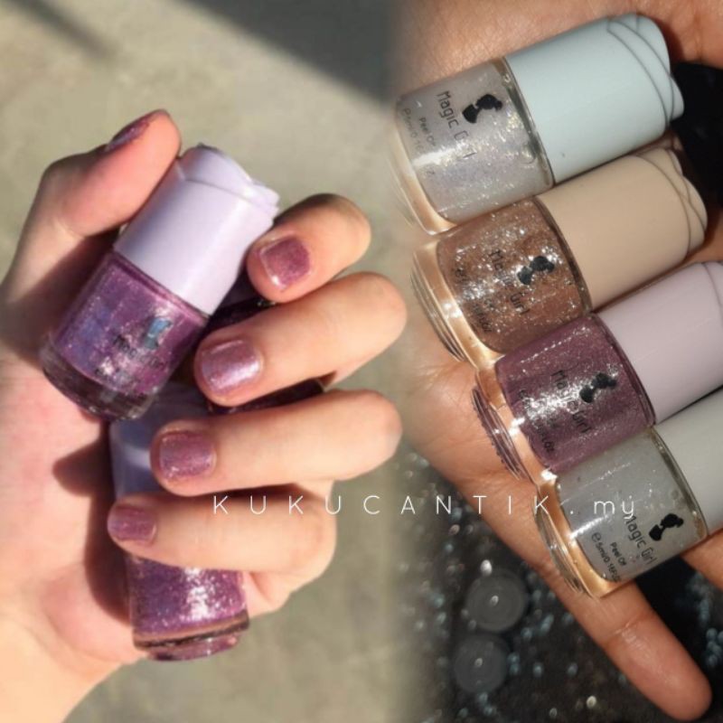 [M'sia] Ready Stock. Peel Off Nail Polish 2125 Pengilat kuku boleh