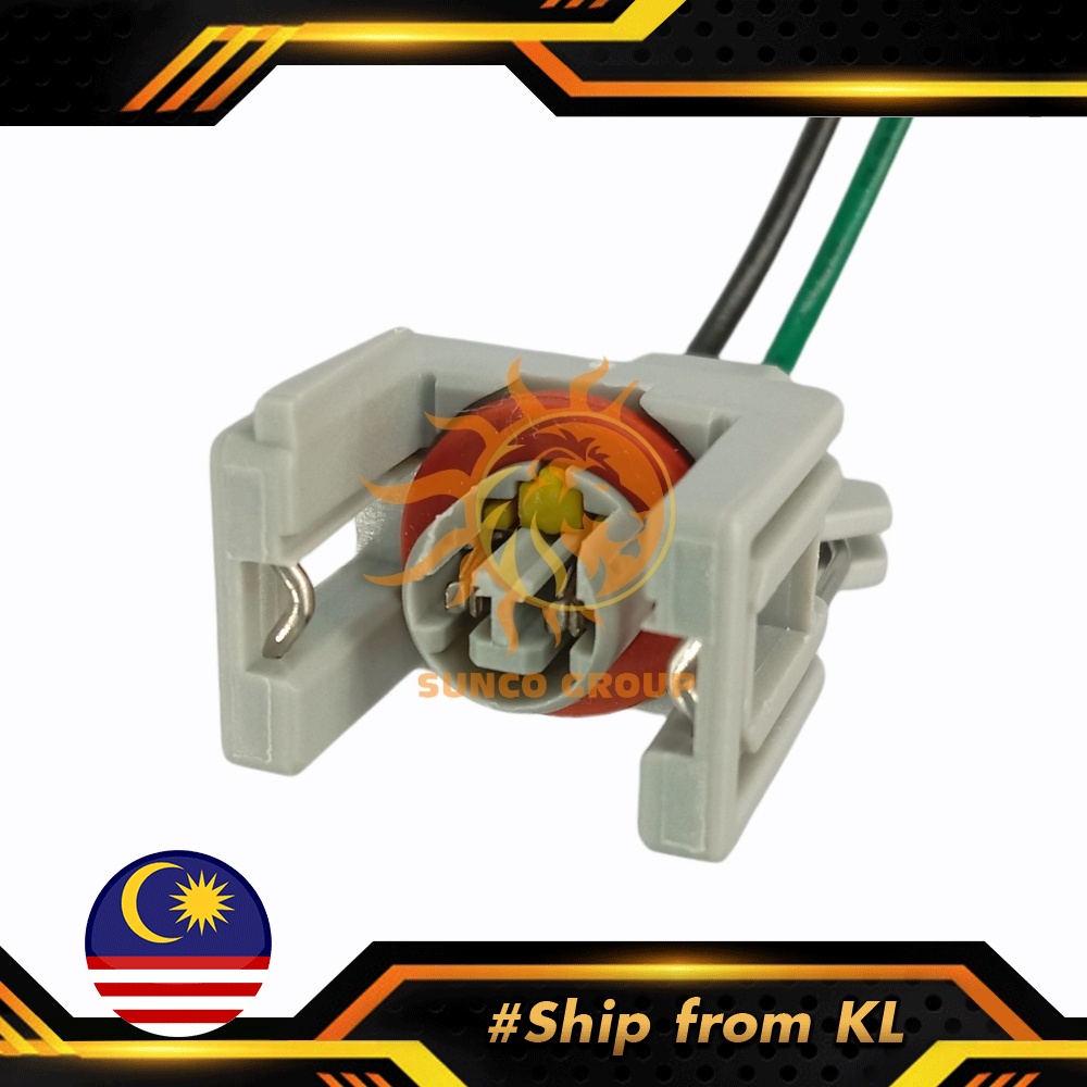 2 Pin Ssangyong Rexton Renault Injector Socket Connector Mercedes Benz