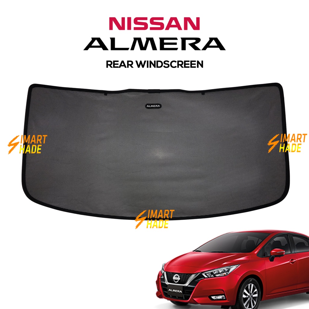 Nissan Almera Turbo 2020 2021 PREMIUM Rear Windscreen Sunshade Simart