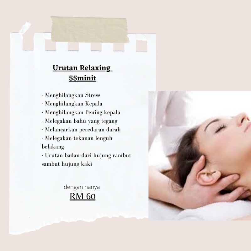 URUTAN RELAXING SPA PENANG BUKIT MERTAJAM Shopee Malaysia