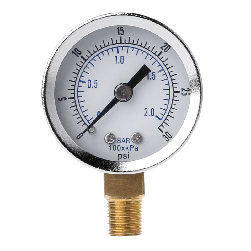 PCF* Low Pressure Hydraulic Gauge Dual Scale Pressure Gauge 1/8" BSPT