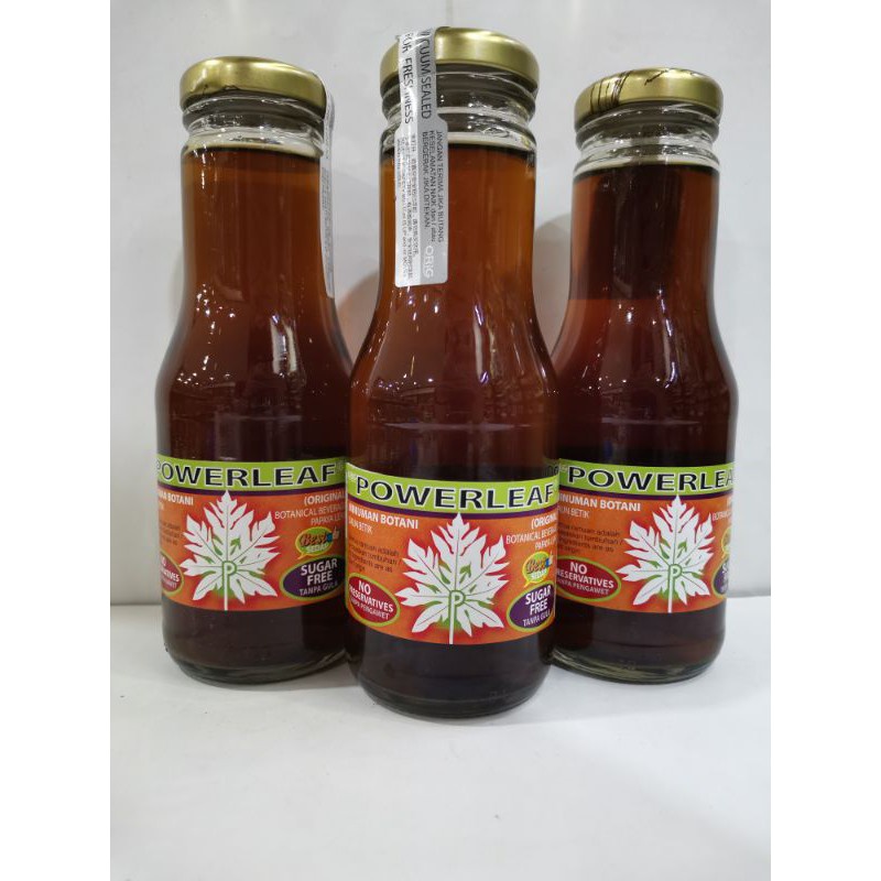 Powerleaf papaya leaf juice 250ml Shopee Malaysia