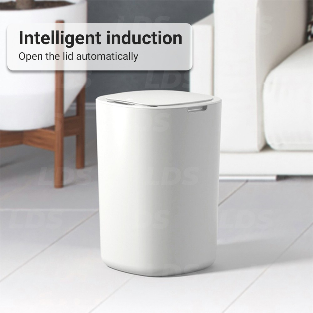 LDS Automatic Dustbin Room Smart Dustbin Kitchen Dustbin Rubbish Bin
