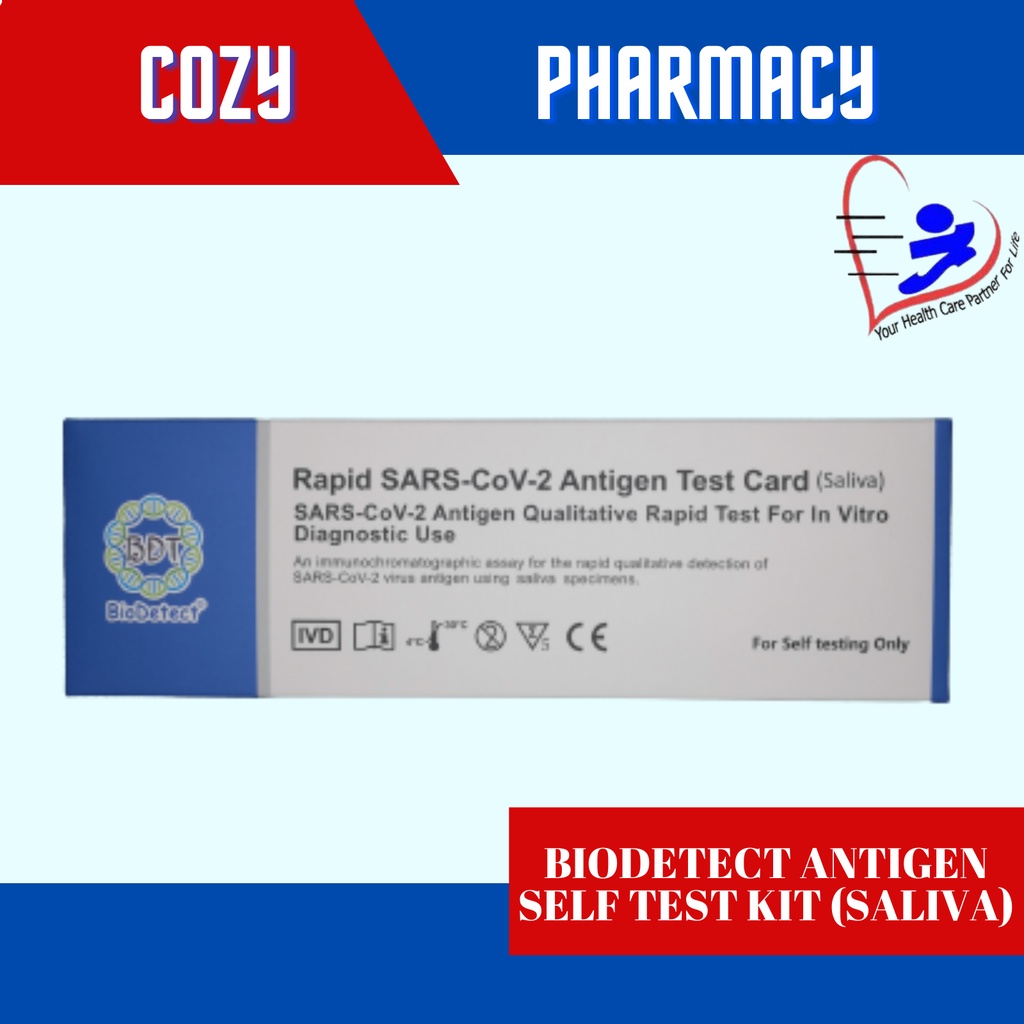 𝑩𝑰𝑶𝑫𝑬𝑻𝑬𝑪𝑻 𝑪𝑶𝑽𝑰𝑫19 𝑨𝑵𝑻𝑰𝑮𝑬𝑵 𝑺𝑬𝑳𝑭 𝑻𝑬𝑺𝑻 𝑲𝑰𝑻 (𝑺𝑨𝑳𝑰𝑽𝑨) Shopee Malaysia