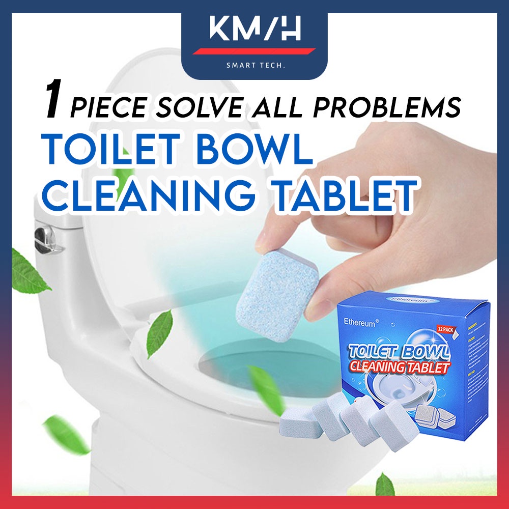 1pc Toilet Bowl Cleaner Automatic Toilet Cleaning Block Effervescent