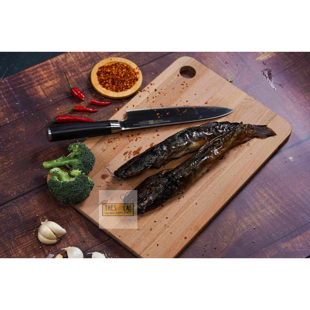 Ikan Keli Salai Smoked Catfish +/ 500g (4 Ekor) frozen food fresh