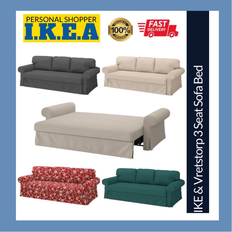 IKEA Vretstorp 3 Three Seat SofaBed Sofa Bed Beds Shopee Malaysia