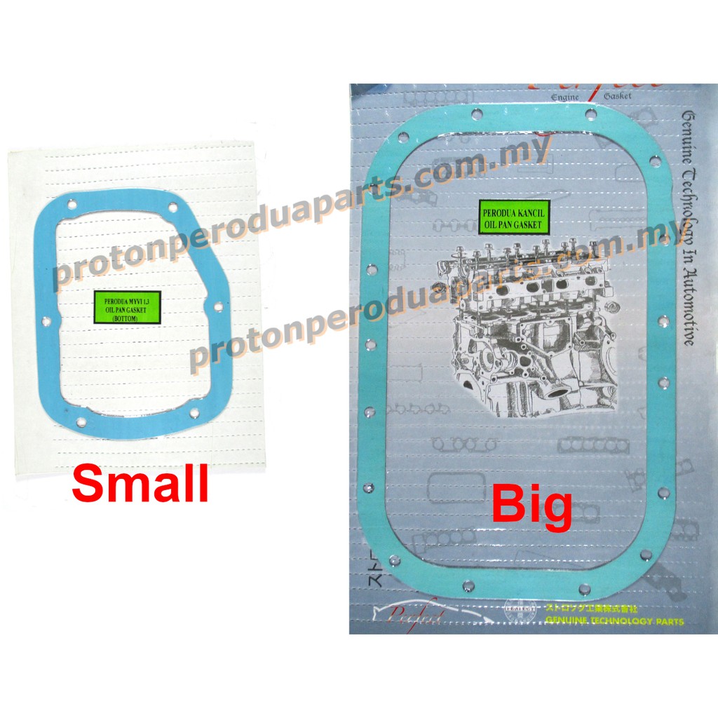 Engine Oil Sump / Pan Gasket For Perodua Kenari Kelisa Viva Myvi 1.0