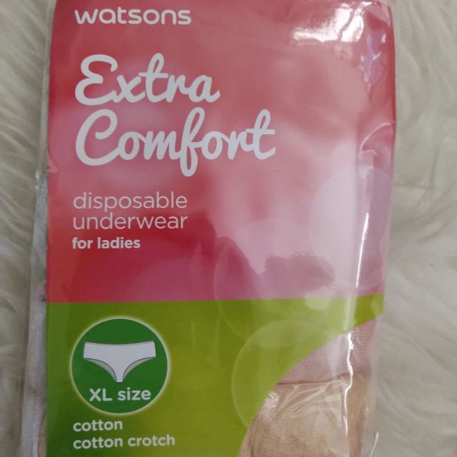 WATSON DISPOSAL PANTIES (XL) Shopee Malaysia