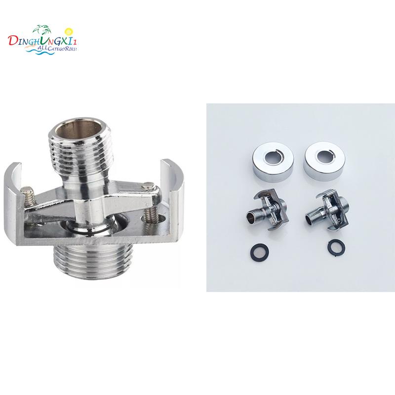 Adjusting the Angle of Intake Pipe Copper Shower Head Angled Curved