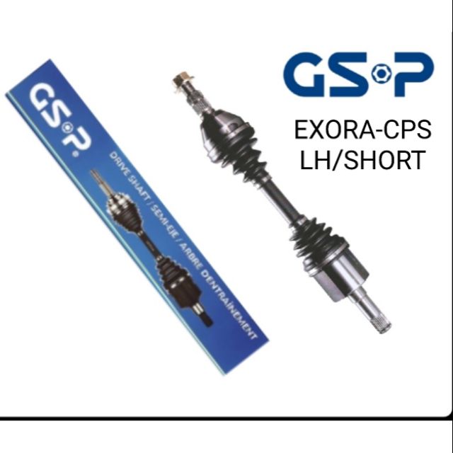 PROTON EXORA CPS DRIVE SHAFT LH / SHORT GSP NEW ORIGINAL GSP SUSPENSION