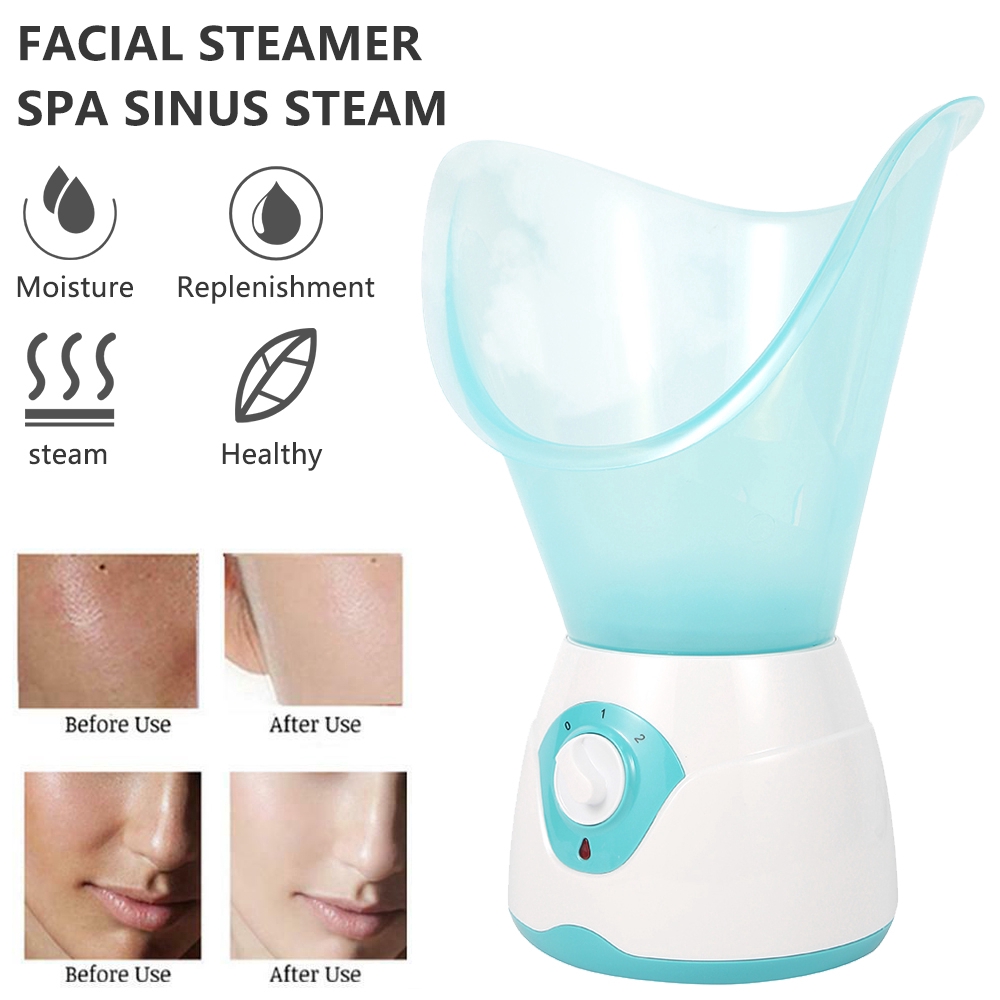 Facial Steamer Spa Sinus Steam Inhaler Mist Moisturizer Nano Steamer