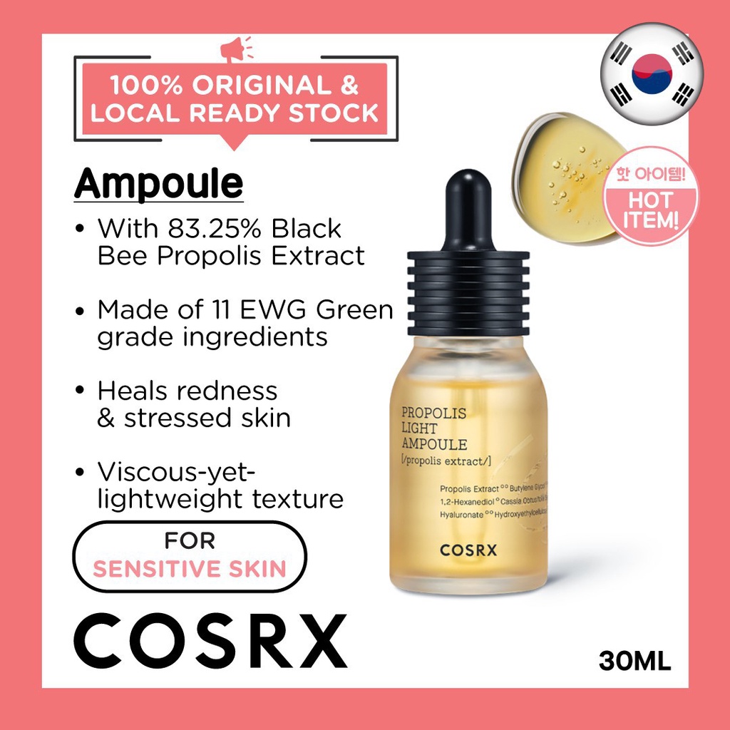 COSRX Full Fit Propolis Light Ampoule 30ml Honey Royal Jelly Healthy