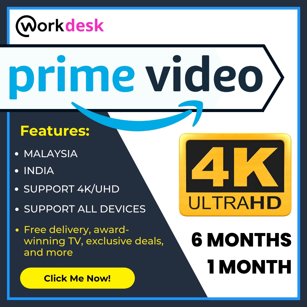 Amazon Prime Video 100 Original Premium Account 🔥LIMITED TIME PROMOTION🔥 Shopee Malaysia