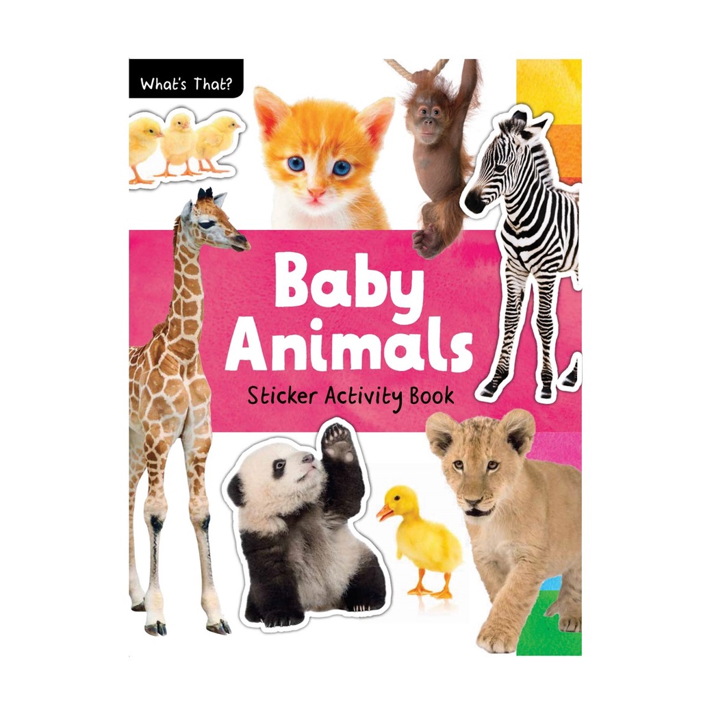 Animals What is That Baby Activity Book With Stickers Shopee Malaysia