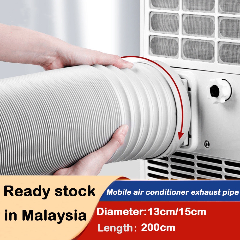 13cm/15cm Diameter Universal Portable Aircond Hose Air Conditioner Exhaust Pile Aircondition