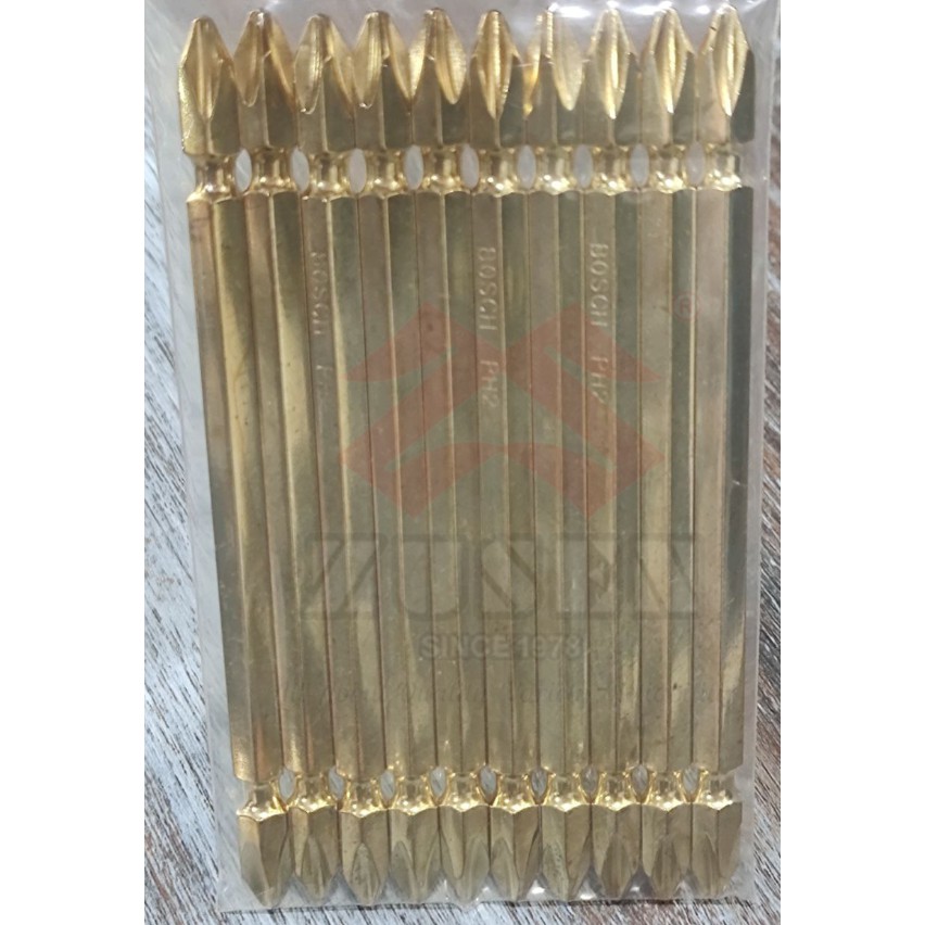BOSCH GOLD DRIVER BIT (++) -2 X 110MM (10 PCS) | Shopee Malaysia