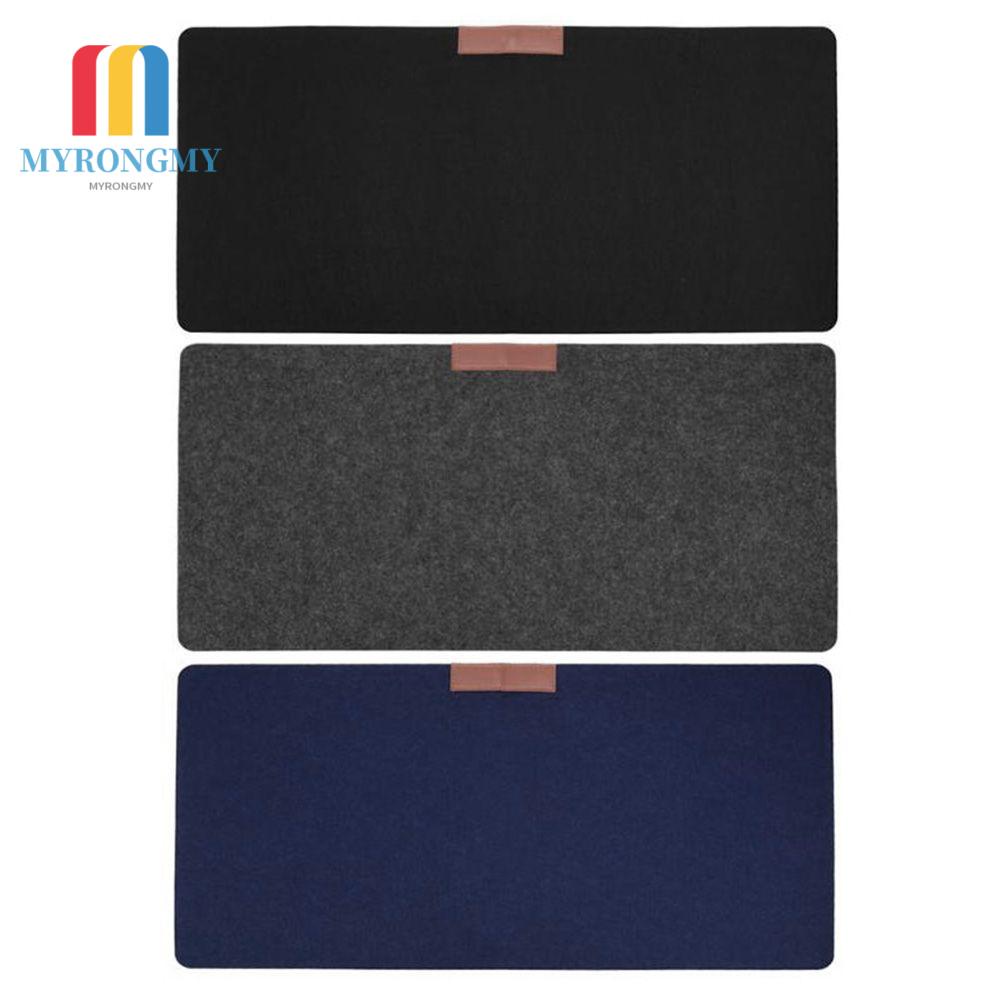 MYRON Colorful Desk Mat Office Laptop Cushion Mouse Pad Table Wool Felt