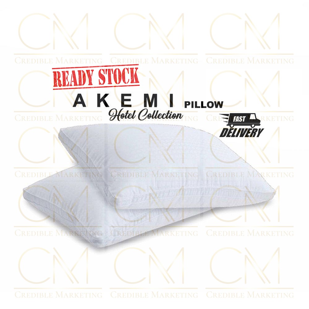 AKEMI Pillow Hotel Collection Premium Fibre Pillow Set (2 pillows