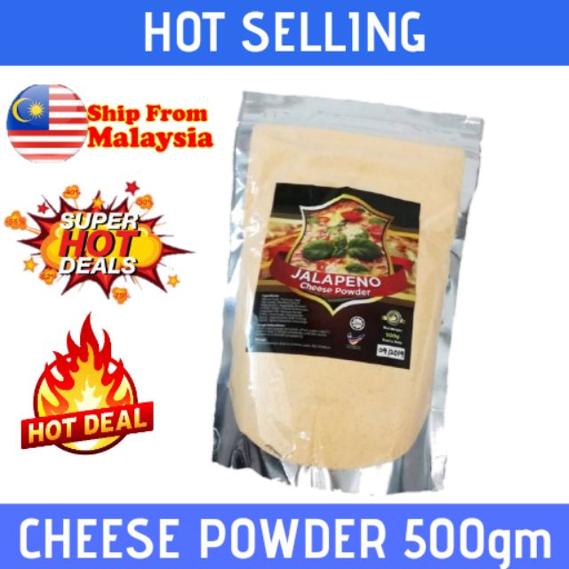 💥HOT💥JALAPENO Cheese Powder 500gm Shopee Malaysia