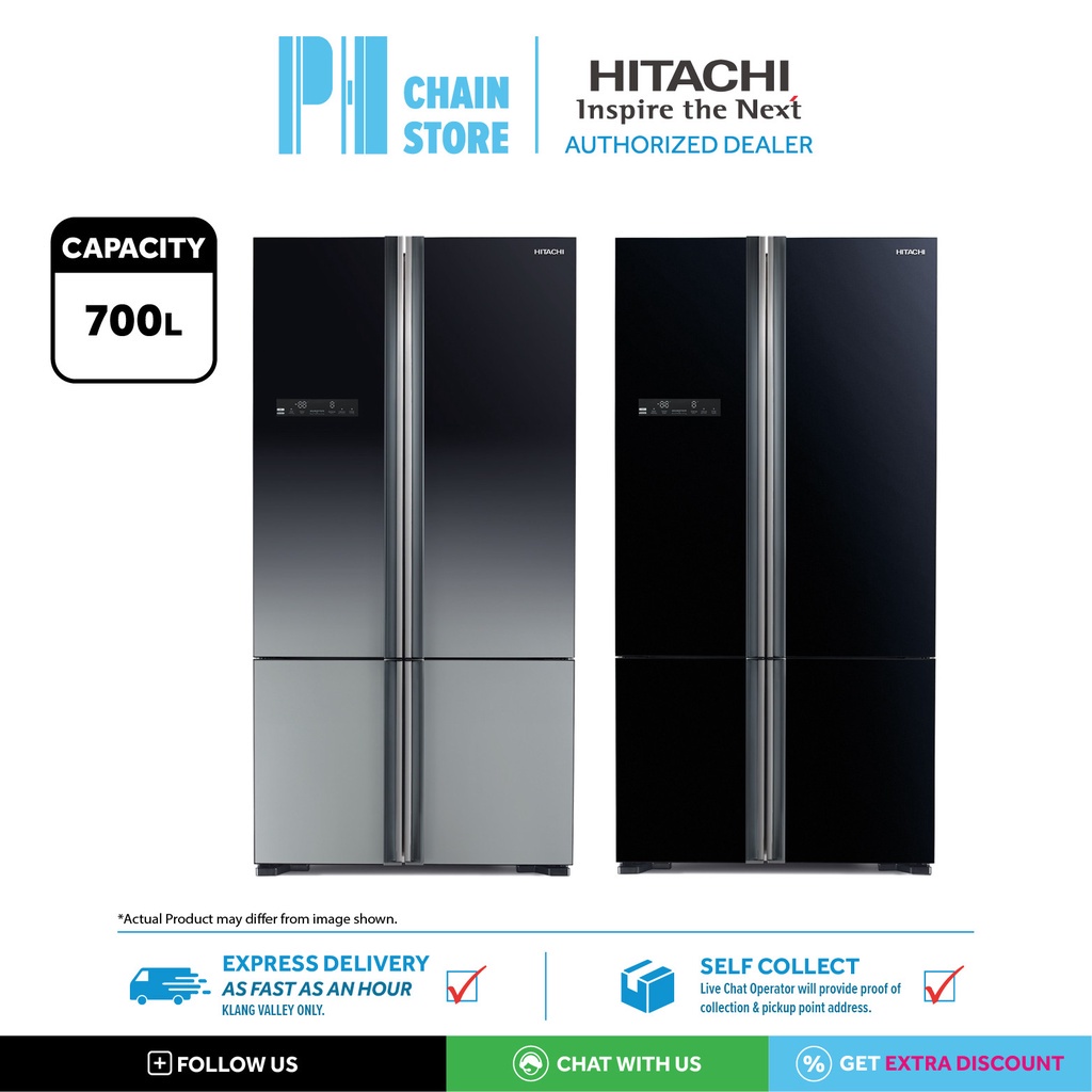 (DELIVERY FOR KL & SGR ONLY) HITACHI RWB850P5M XGR GBK 700L FRENCH