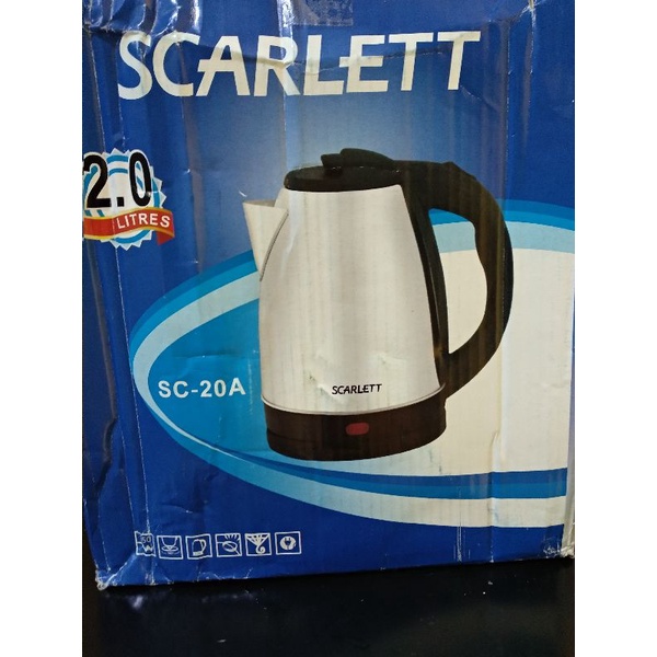 Scarlett Electric Kettle (New Up To New, New To Use Multiple Times