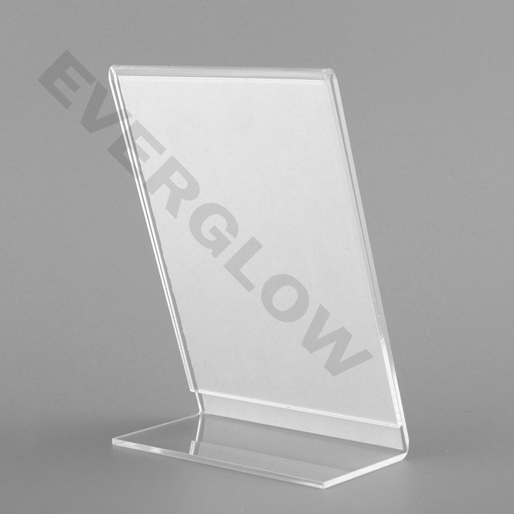 Acrylic Plastic Counter Perspex Leaflet Display Stands A6 OFFICE SCHOOL