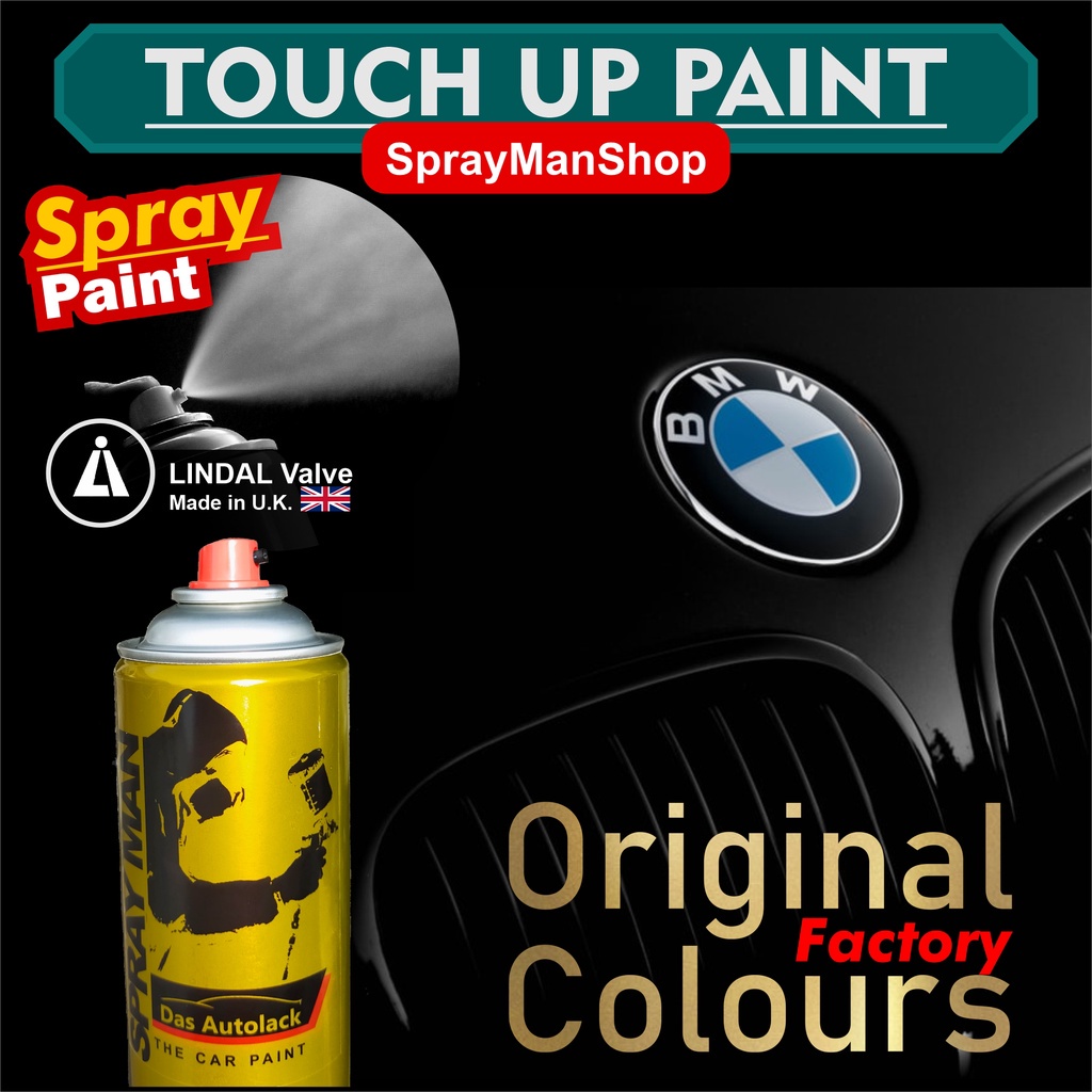 BMW Touch Up Paint (UK) Lindal Aerosol Valve 400ml Spray Paint All