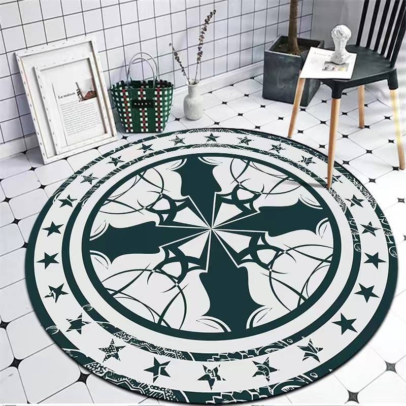 carpet floor mat Round carpet pad bedroom teenage INS Nordic home chair