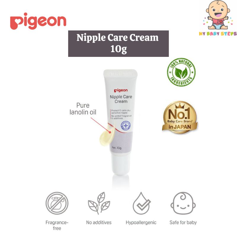 Original Pigeon Nipple Care Cream 10g Shopee Malaysia