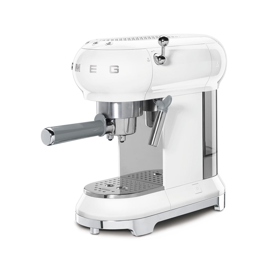 Smeg ECF01 Espresso Manual Coffee Machine 50's Style ECF01BL